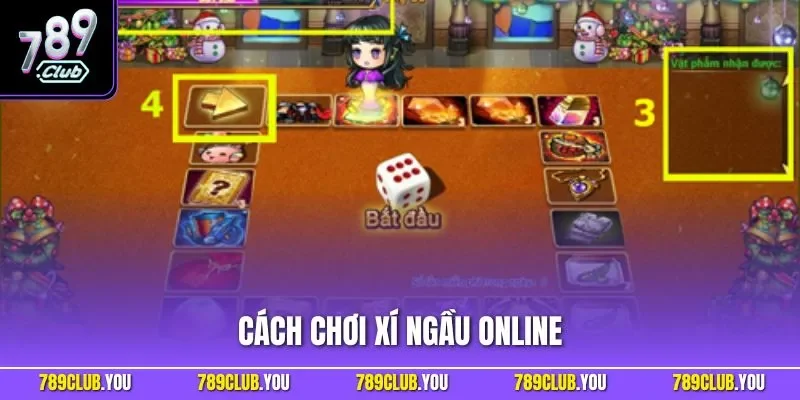 Cách chơi xí ngầu online